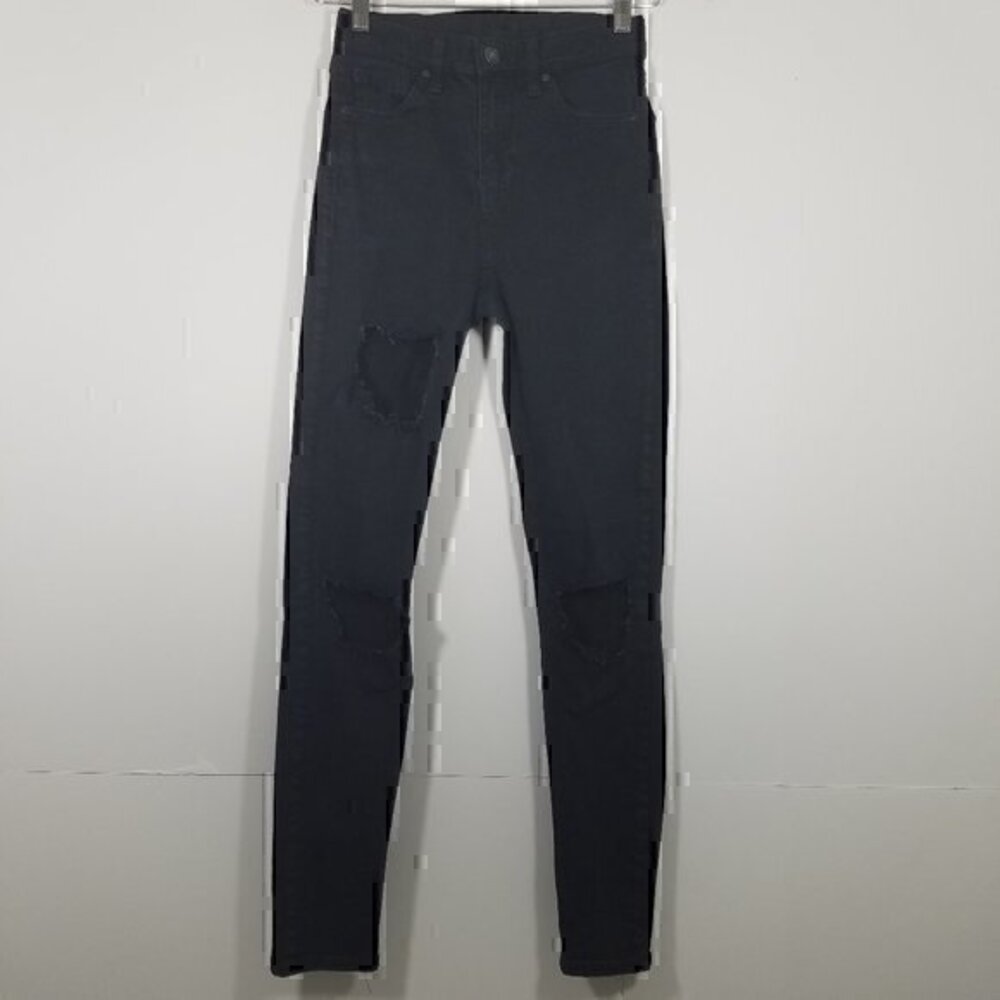 Topshop High Rise Stretch Skinny Jeans Size 26